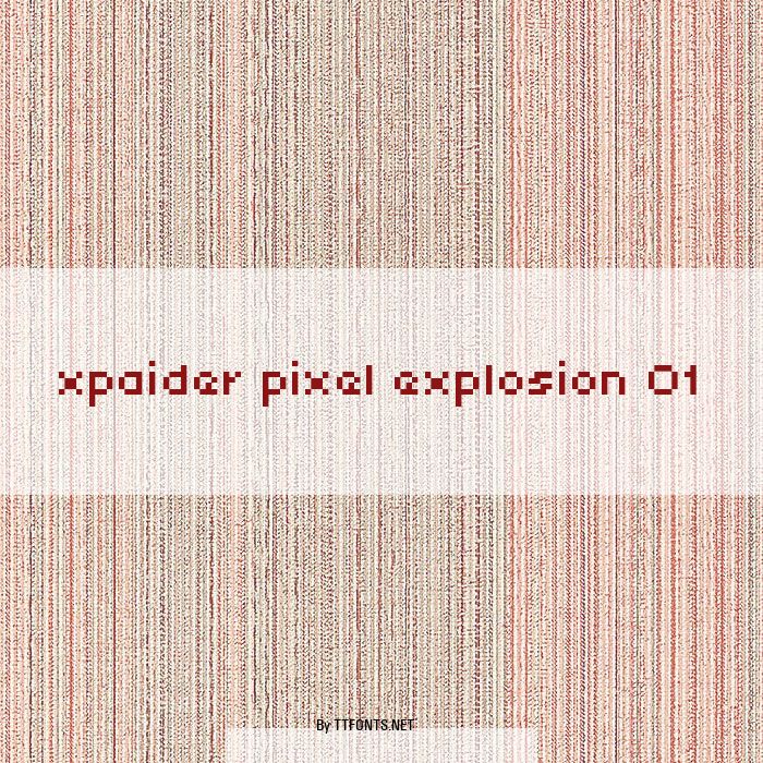 xpaider pixel explosion 01 example